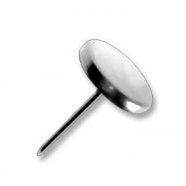 Clou tête plate | Plaquette antivol magasin