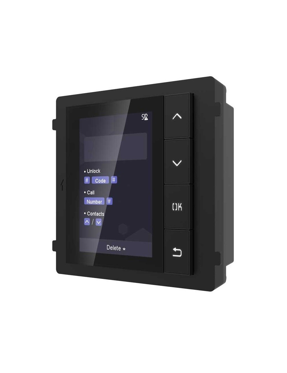 Module d’affichage pour interphone vidéo modulaire