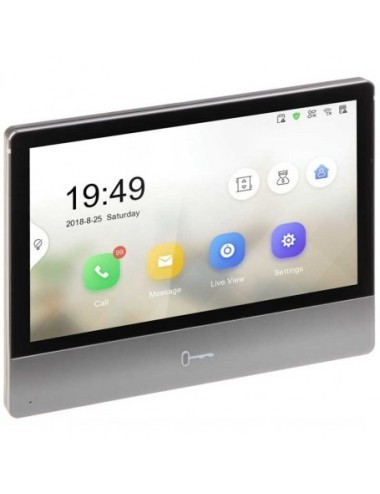 Station intérieure IP pour interphone vidéo 7 Pouces
