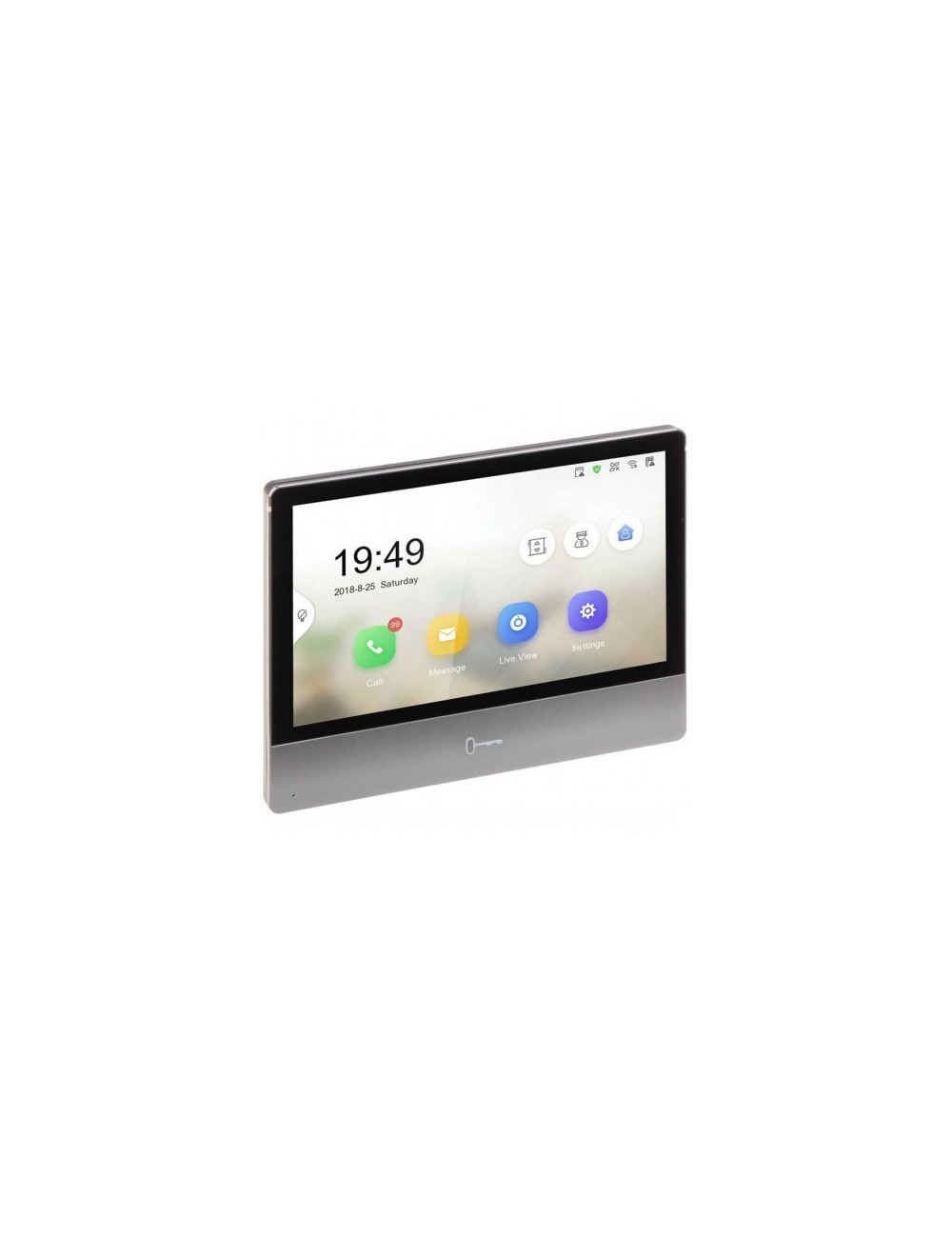 Station intérieure IP pour interphone vidéo 7 Pouces