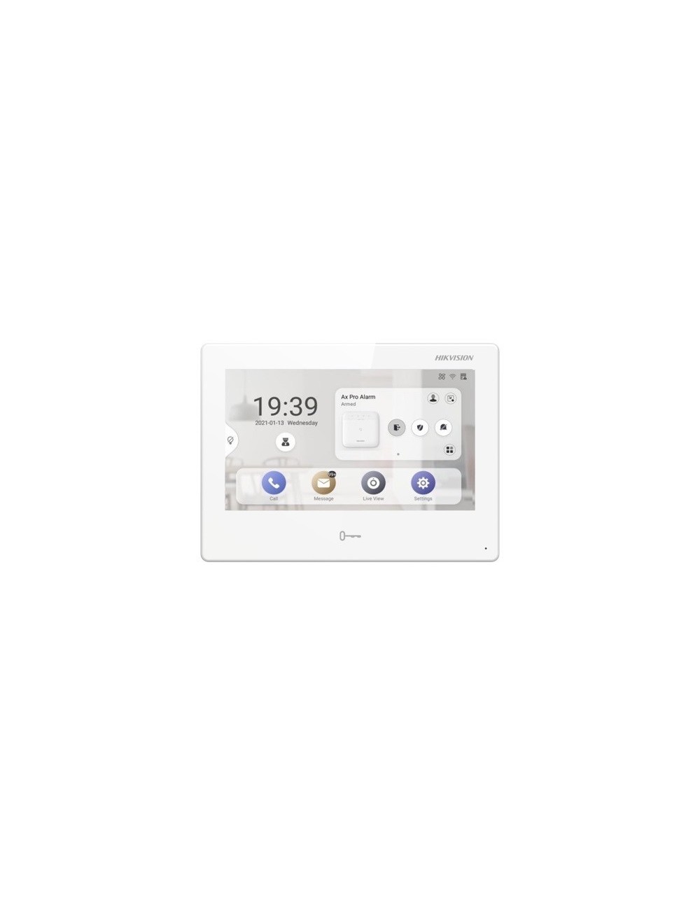 Moniteur intérieur IP tactile pour système d’interphone vidéo
