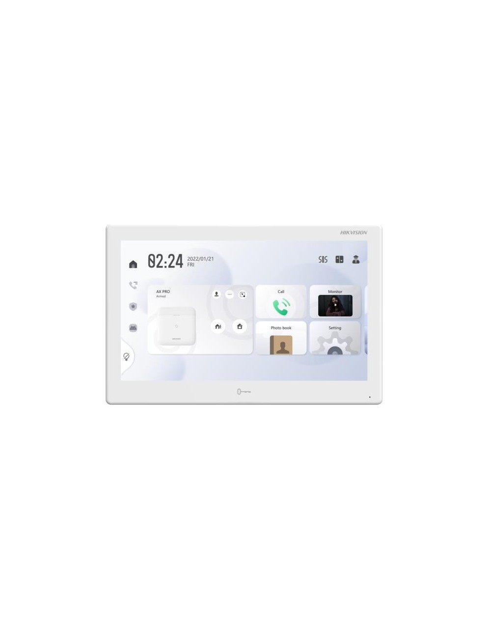 Moniteur intérieur vidéo IP tout-en-un de 10,1 pouces