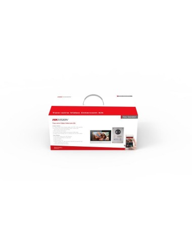 Kit interphone vidéo IP complet (portier + moniteur intérieur)