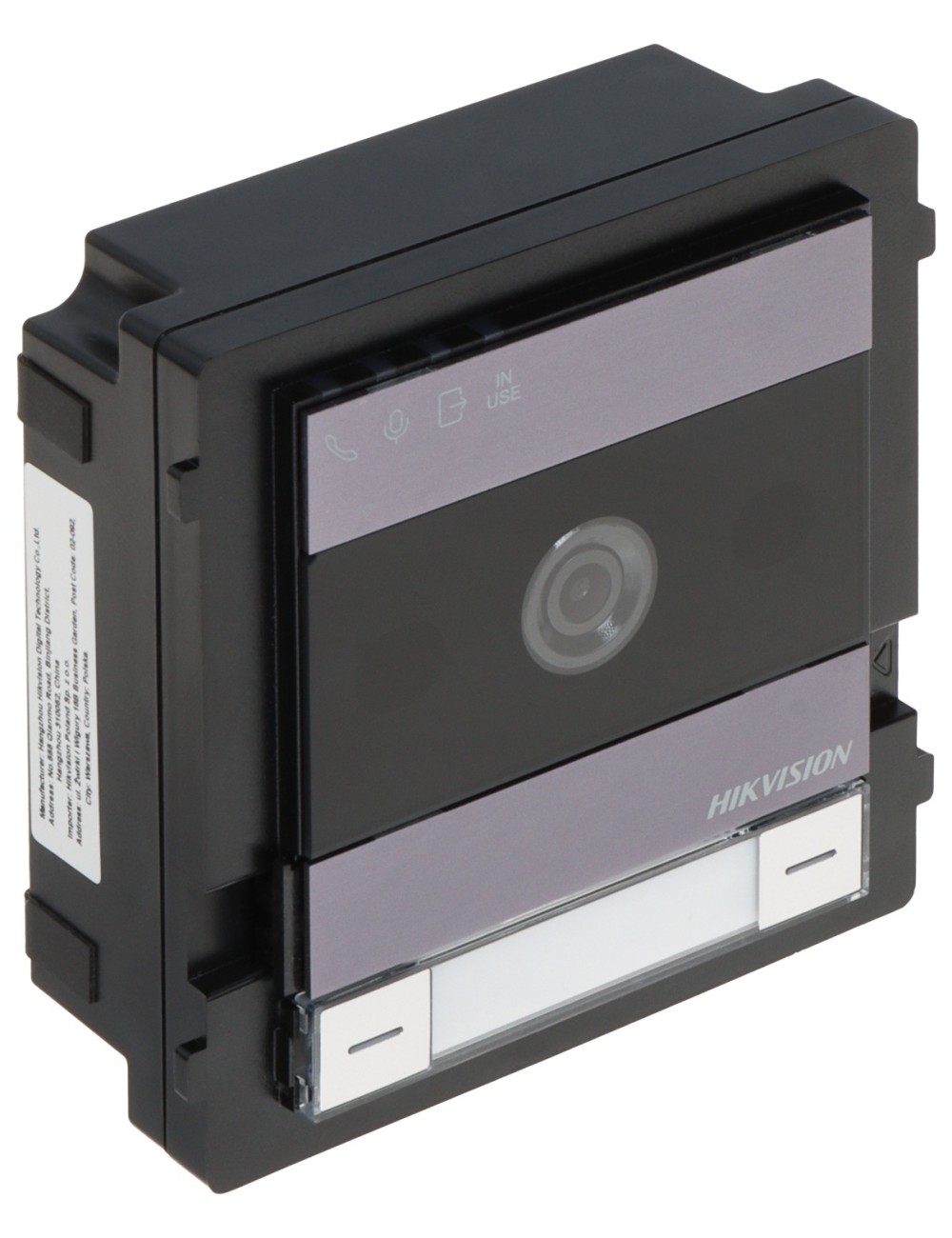 Station de porte vidéo IP modulaire avec caméra intégrée (aluminium)