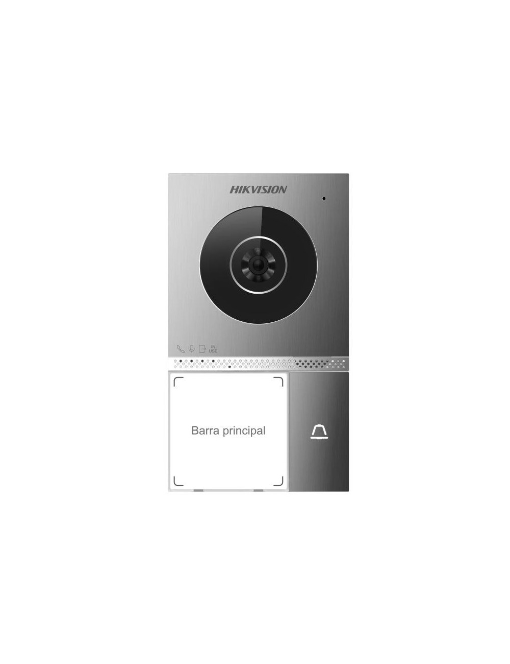 Platine de rue vidéo HD 2 fils avec caméra intégrée (villa / maison)